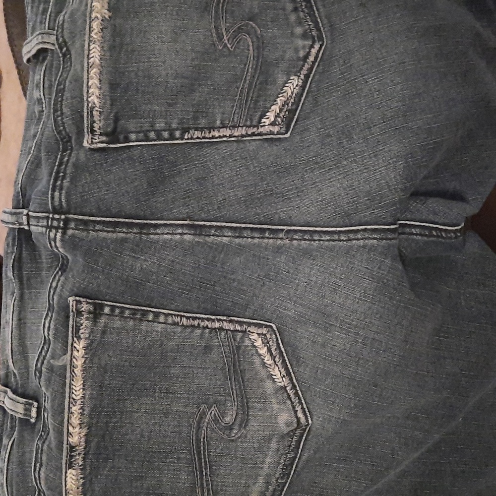 Silver jeans